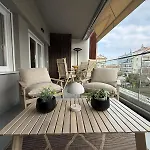 Fterna Ii Perea-1 Bedroom, Large Balcony, Near & Airport * Peraía