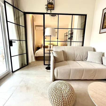 Apartmán Fterna Ii Perea-1 Bedroom, Large Balcony, Near & Airport Peraía