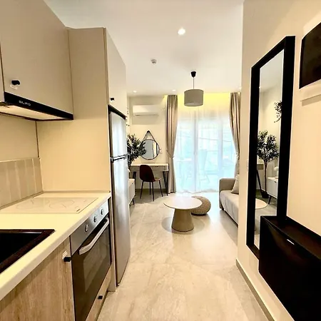Fterna Ii Perea-1 Bedroom, Large Balcony, Near & Airport Apartment Peraia (Thessaloniki)