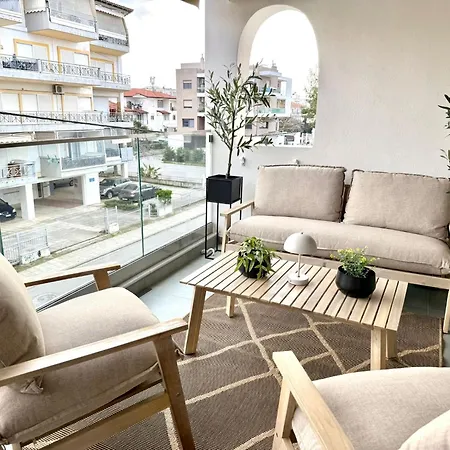 Fterna Ii Perea-1 Bedroom, Large Balcony, Near & Airport Peraia (Thessaloniki)
